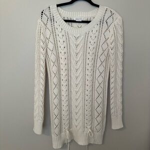 Lovers + Friends Cream Knit Sweater